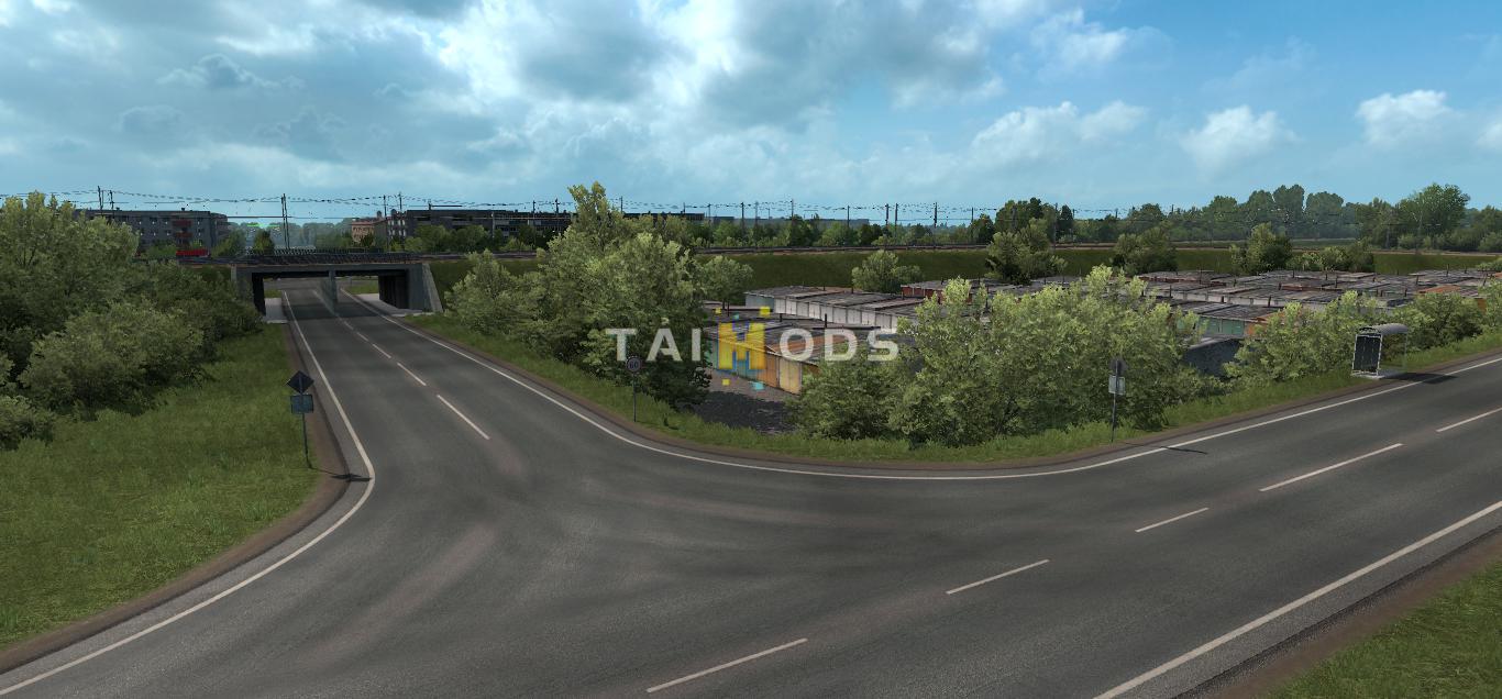 ETS2 - Add-on for RusMap (Northern Beauty) V1.0 (1.37.x)