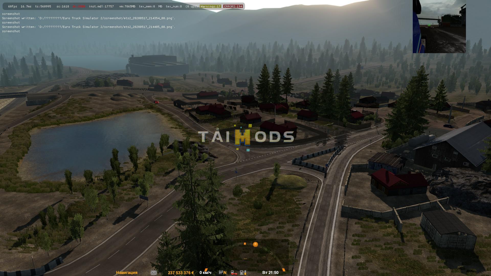 ETS2 - 51 RegioN Map V1.0 (1.37.x)