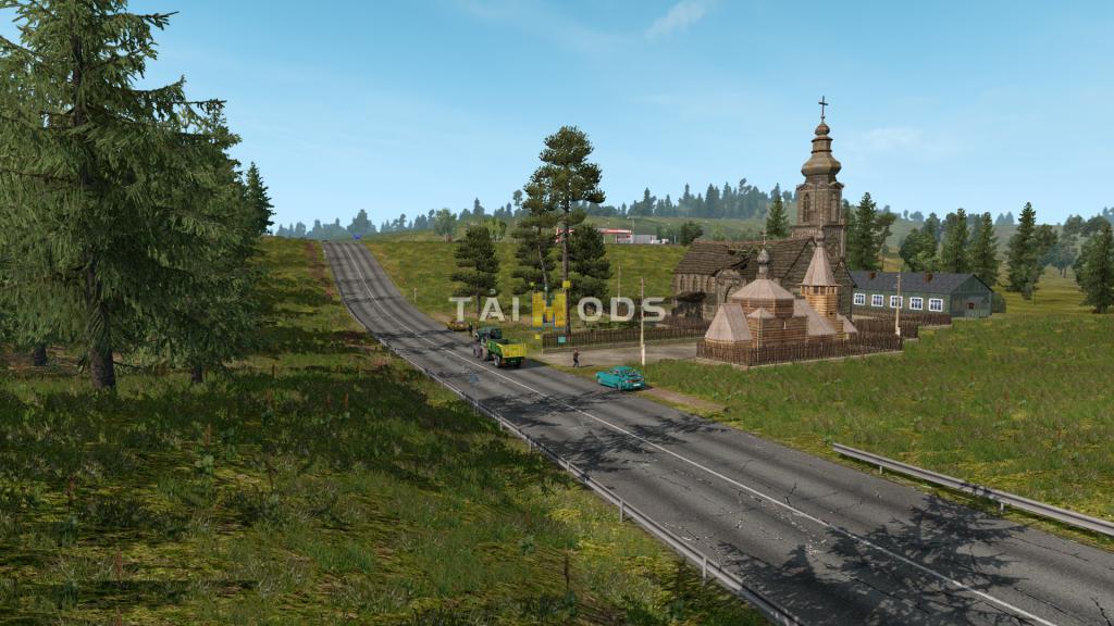 ETS2 - Rus Map Few Updates (1.35.x)