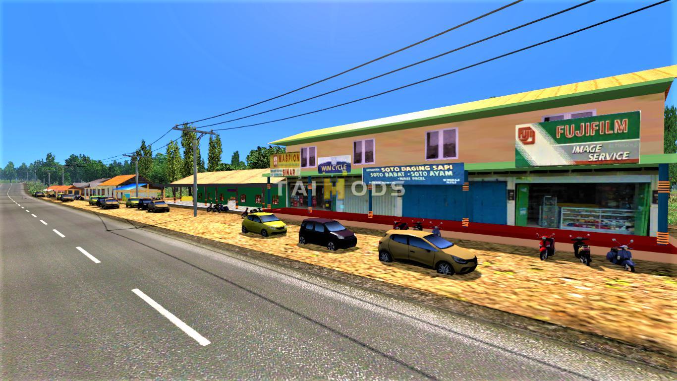 ETS2 - Sumatra Map V2.8 (1.36.x)