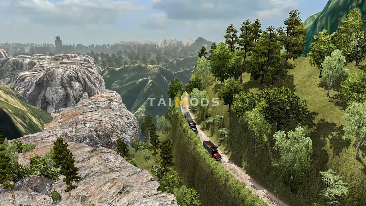 ETS2 - Colombia Map V5.0 (1.36.x)