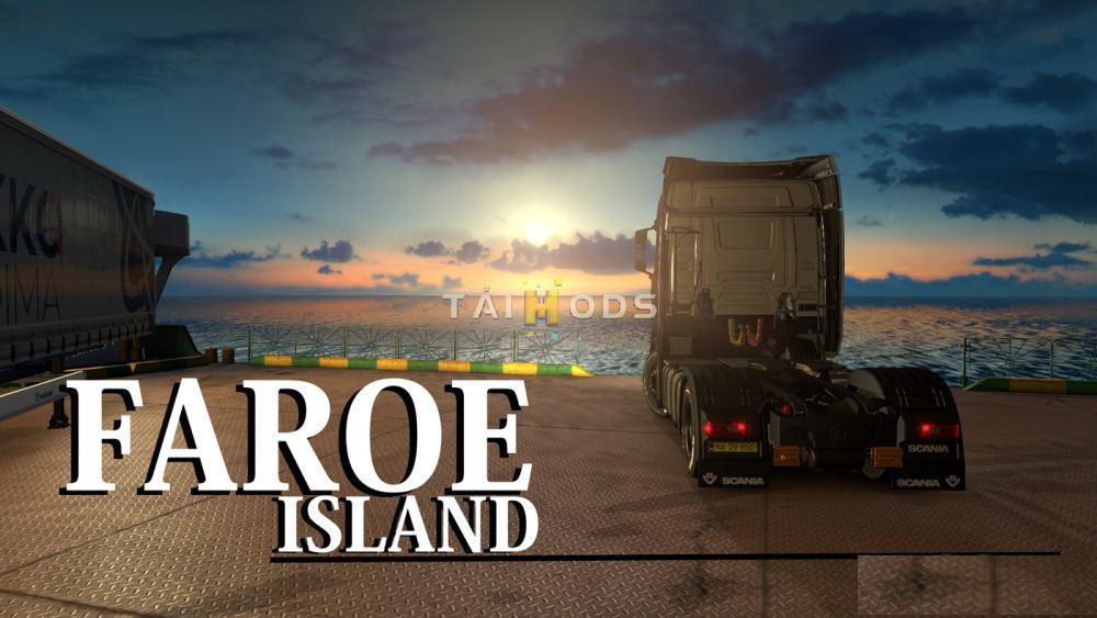 ETS2 - Faroe island Map (Part 1) 1.36.x