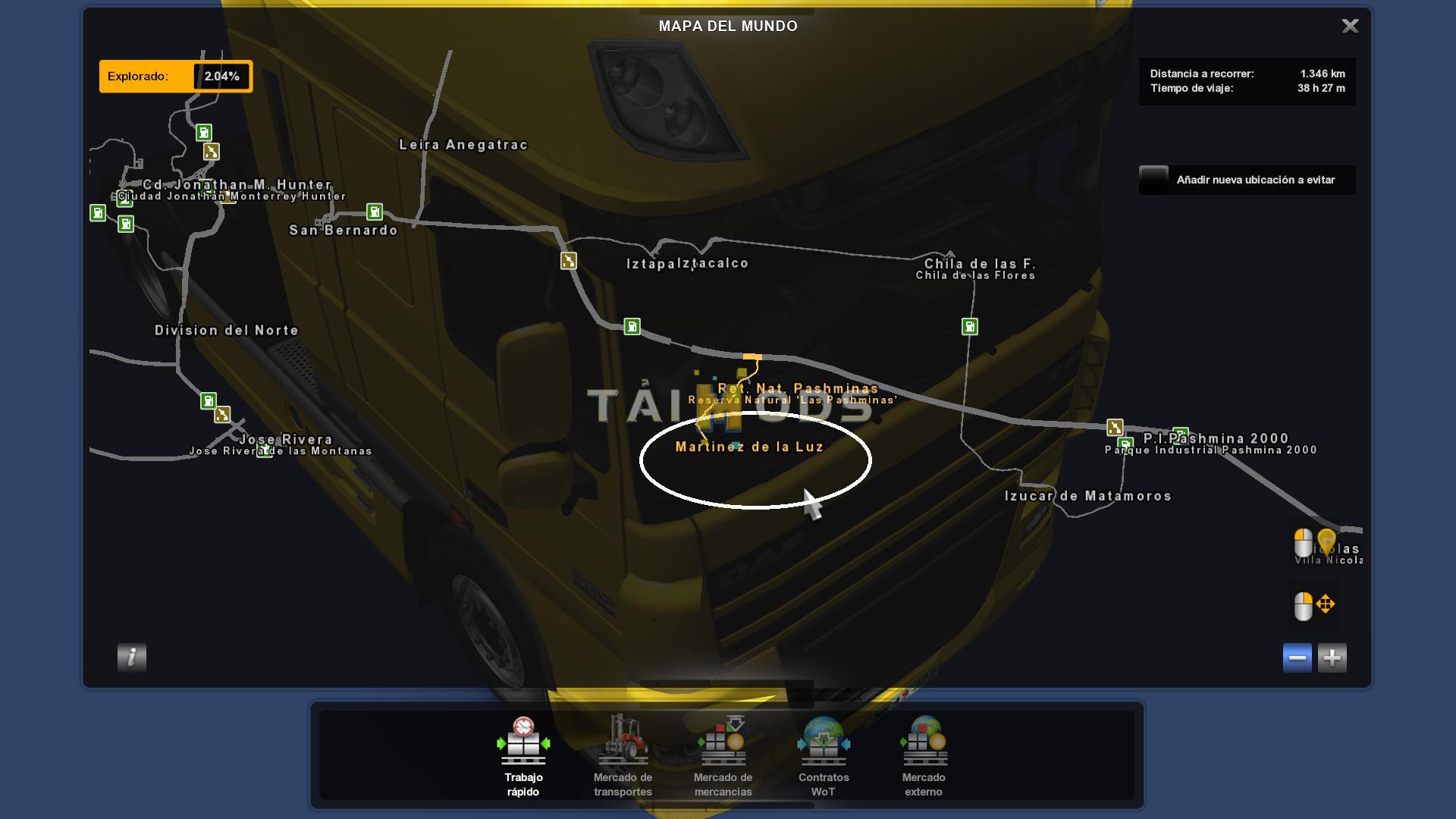 ETS2 - Vanessa Pashmina Map V4.1 (1.36.x)