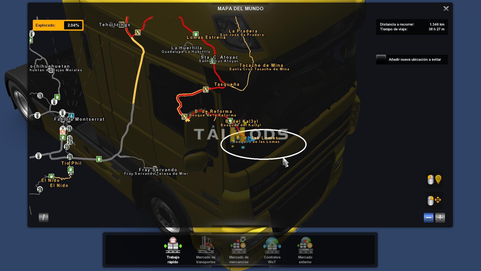 ETS2 - Vanessa Pashmina Map V4.1 (1.36.x)