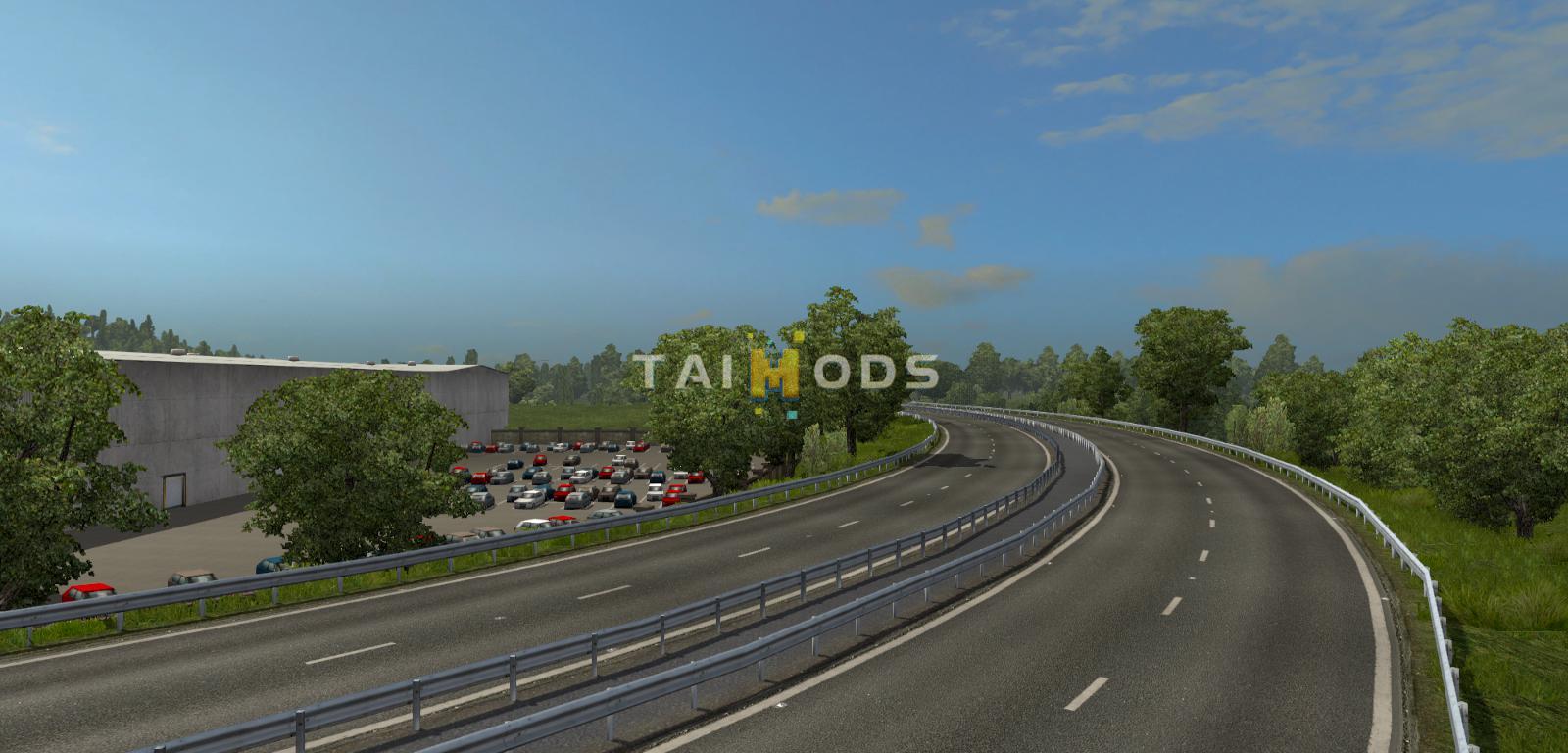 ETS2 - New Road in Northern Ireland Map V1.0 (1.36.x)