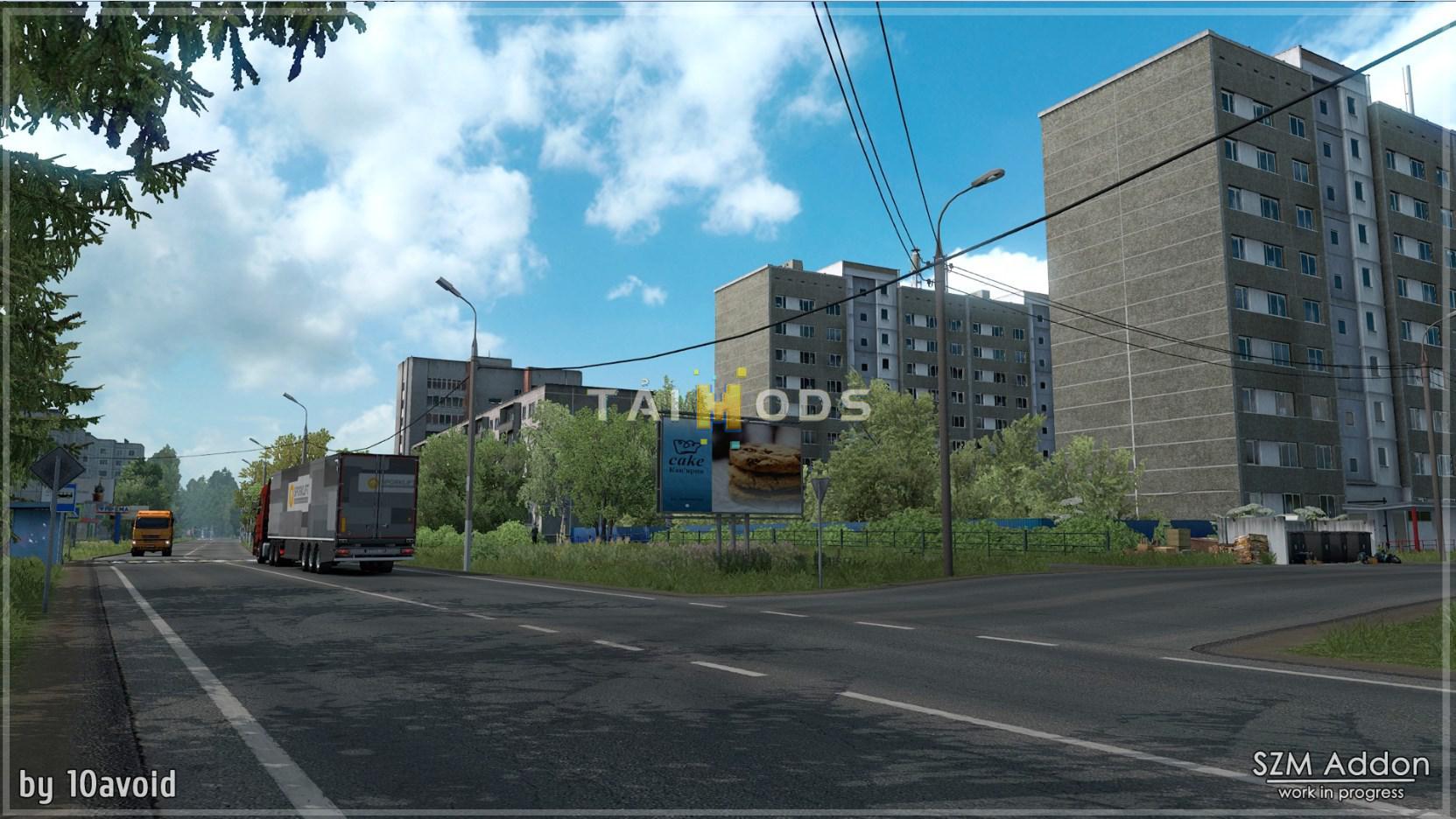 ETS2 - SZM Addon V1.0 (1.36.x)