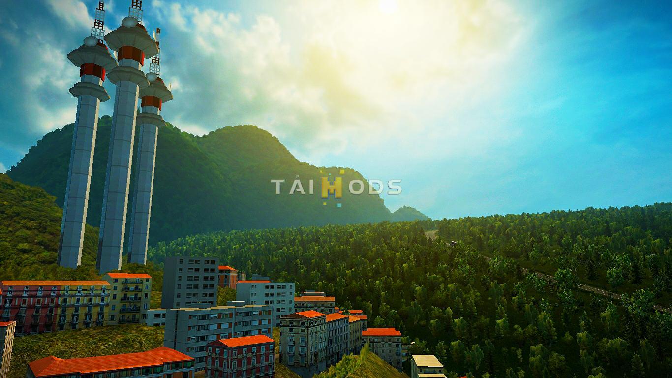 ETS2 - Green BD Map V2.4 (1.35.x)
