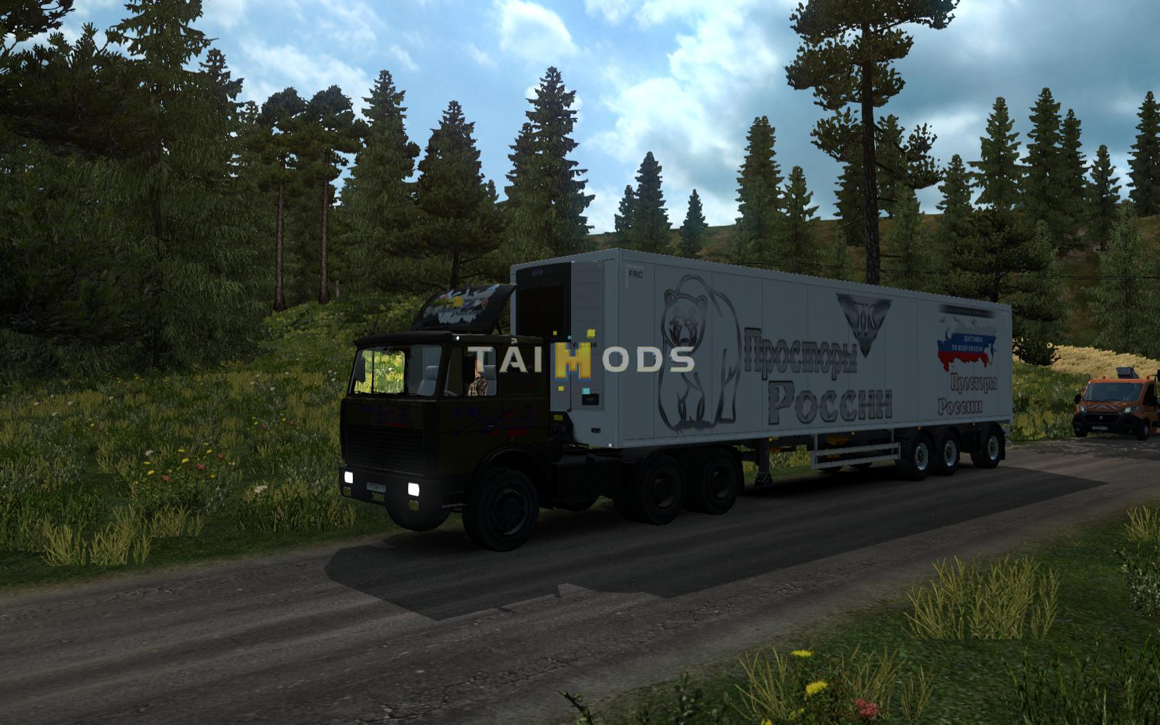 ETS2 - Russian Open Spaces V7.7 (1.36.x)