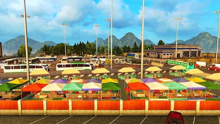 ETS2 - Green Bangladesh Map V2.2 (1.36.x)