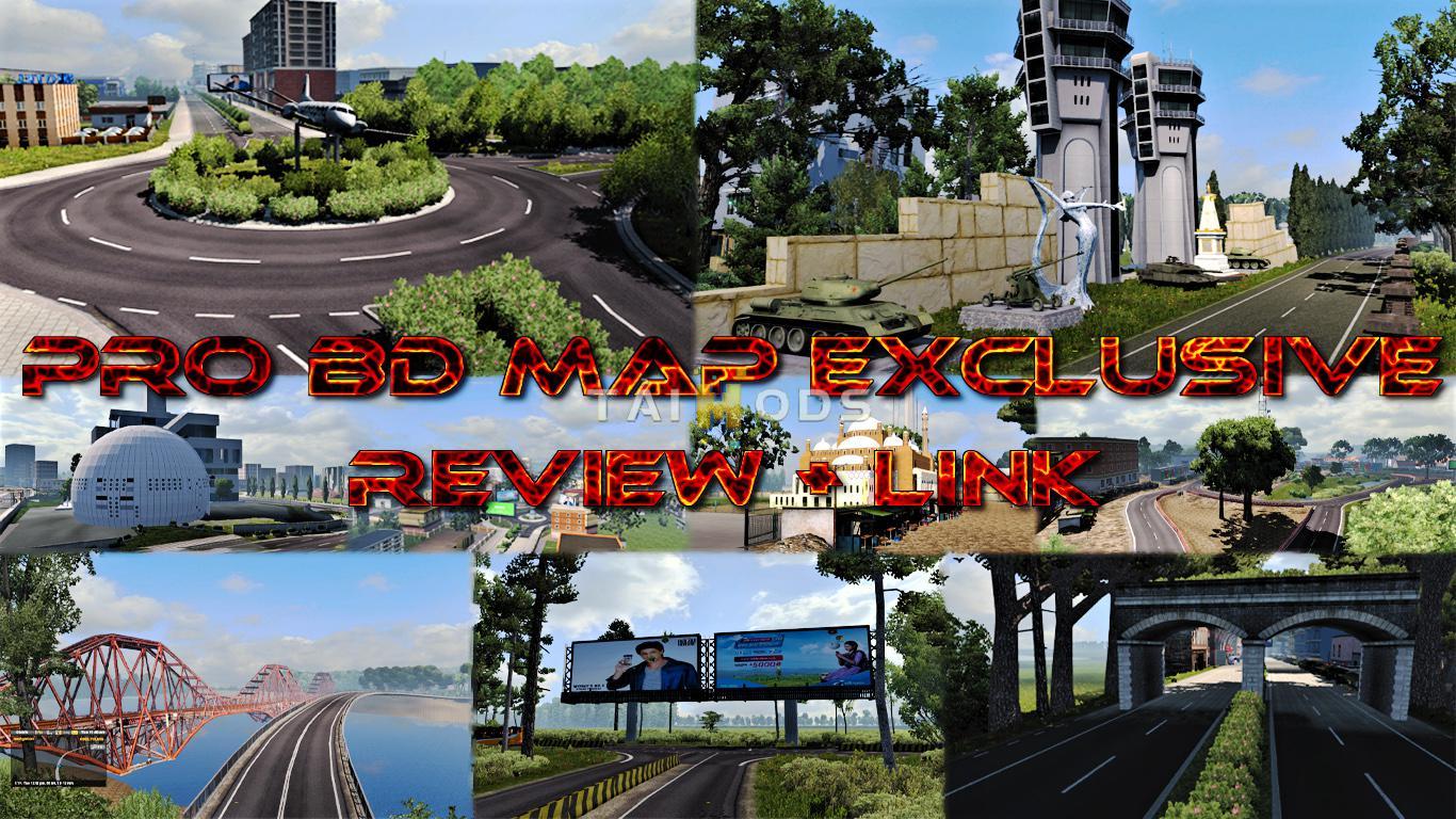 ETS2 - Bangladesh Exclusive Map V1.2 (1.35.x)