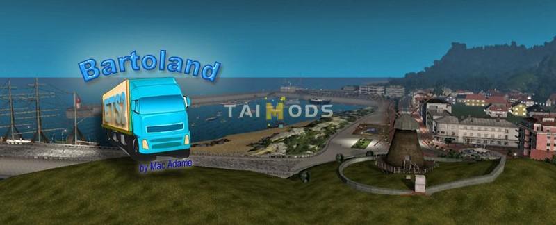ETS2 - Bartoland Map V1.7 (1.36.x)