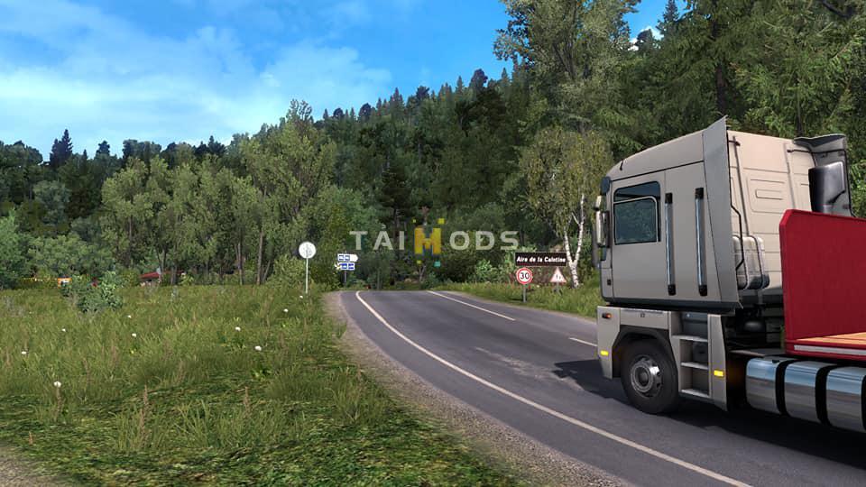 ETS2 - Switzerland 1:1 Map (1.35.x)