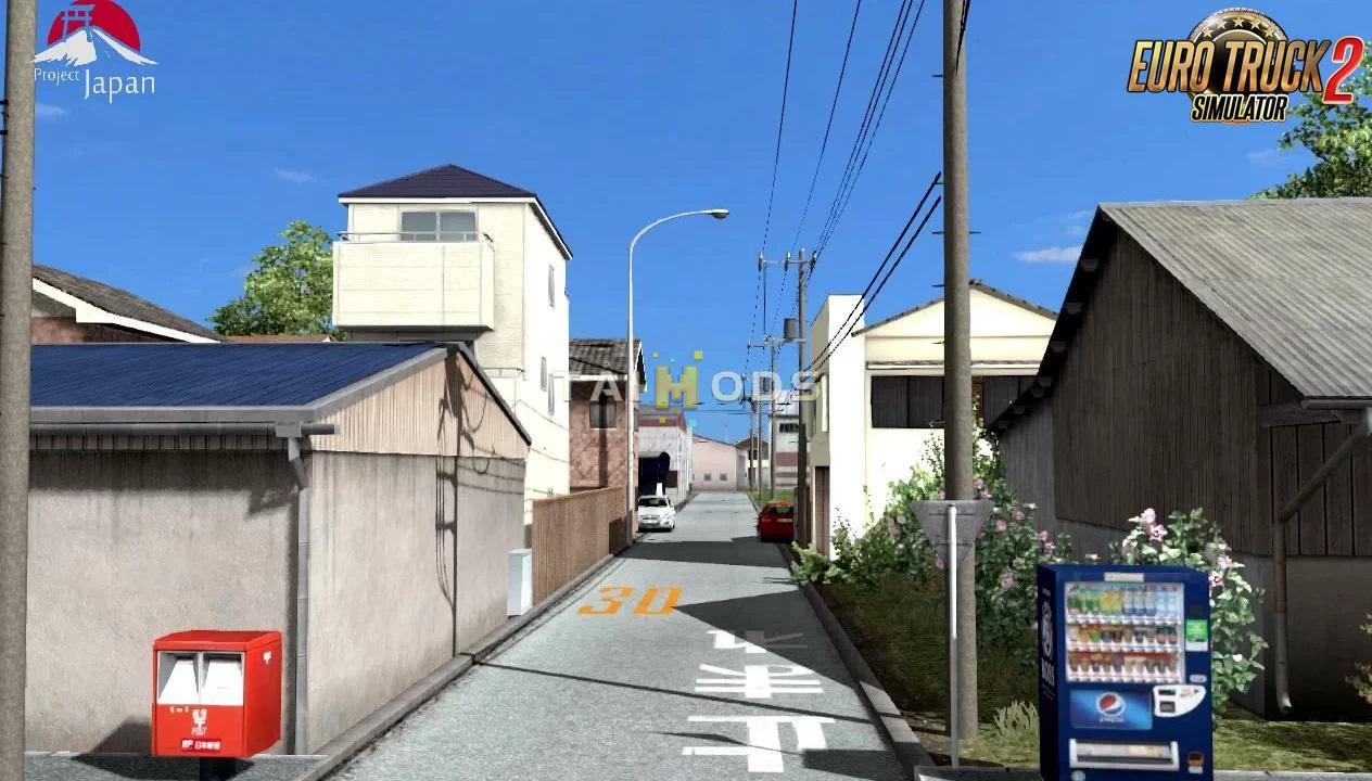 ETS2 - Project Japan - Japan Re-Created in 1:19 V0.3 (1.36.x)