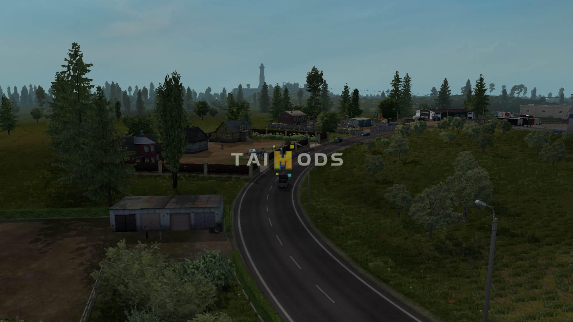 ETS2 - Alfaomega Map V1.0 (1.35.X)