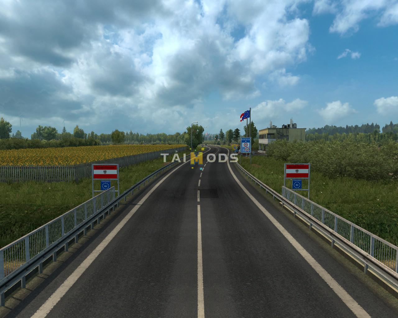 ETS2 - Border improvements Pack for ProMods 2.42 V1.1.0 (1.36.X)
