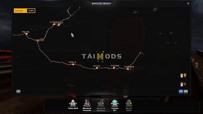 ETS2 - Andes Peru Map (1.35.x)