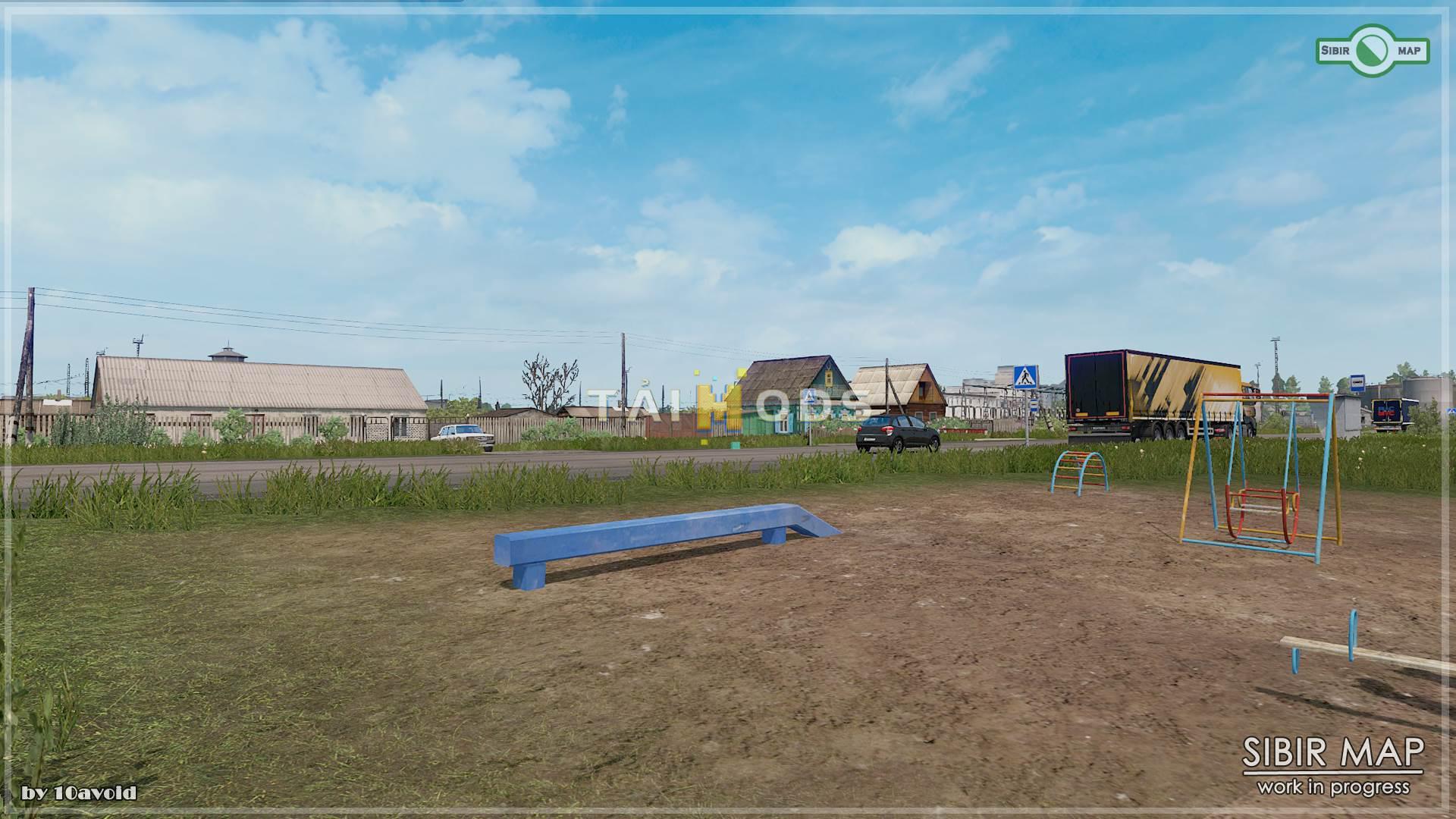 ETS2 - SibirMap Demotest (1.35.x)