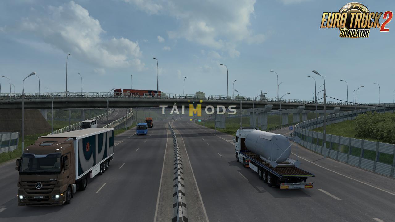 ETS2 - Map of Novosibirsk Region v1.01 (1.35.X)