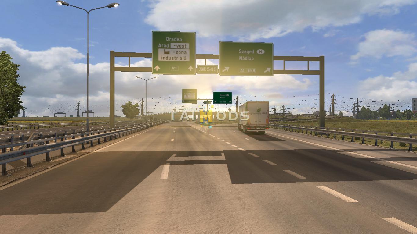 ETS2 - Romania Reworked v1.1 (1.35.X)