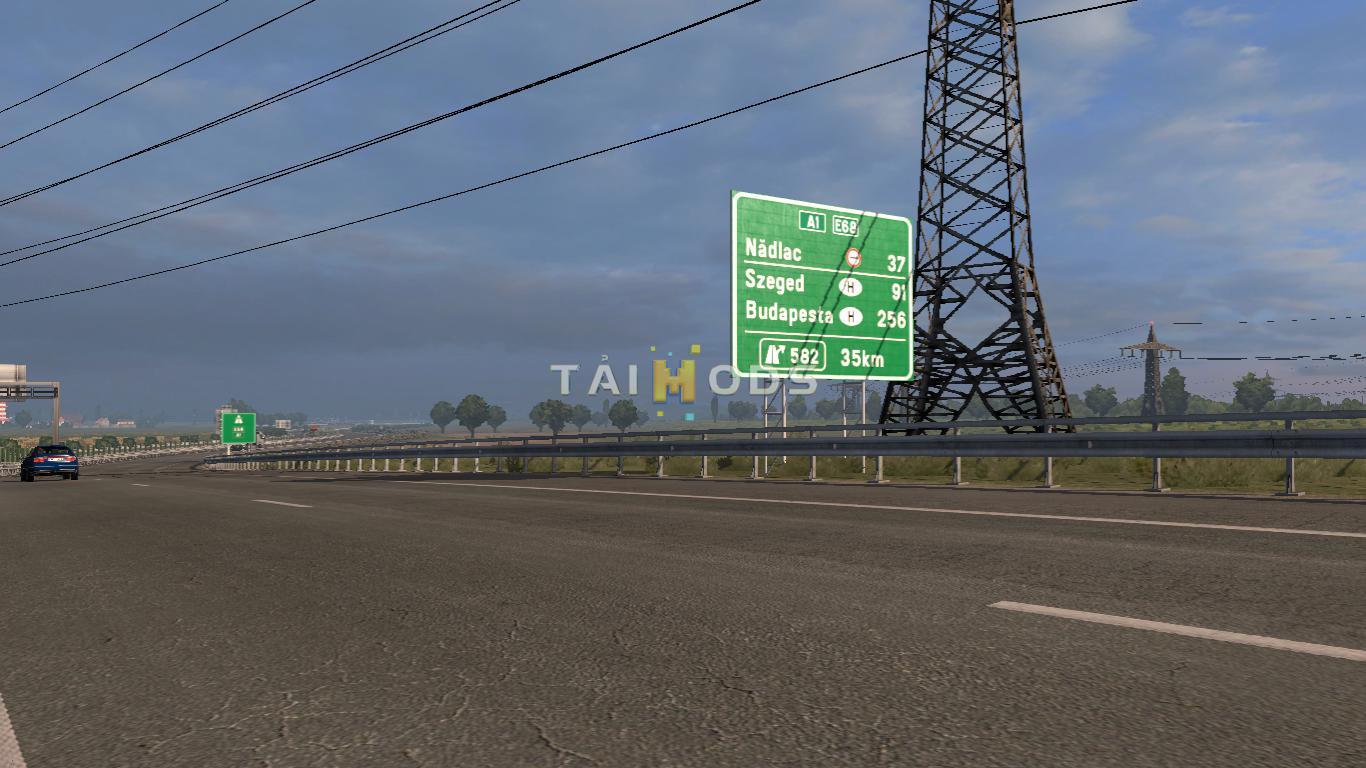 ETS2 - Romania Reworked v1.1 (1.35.X)