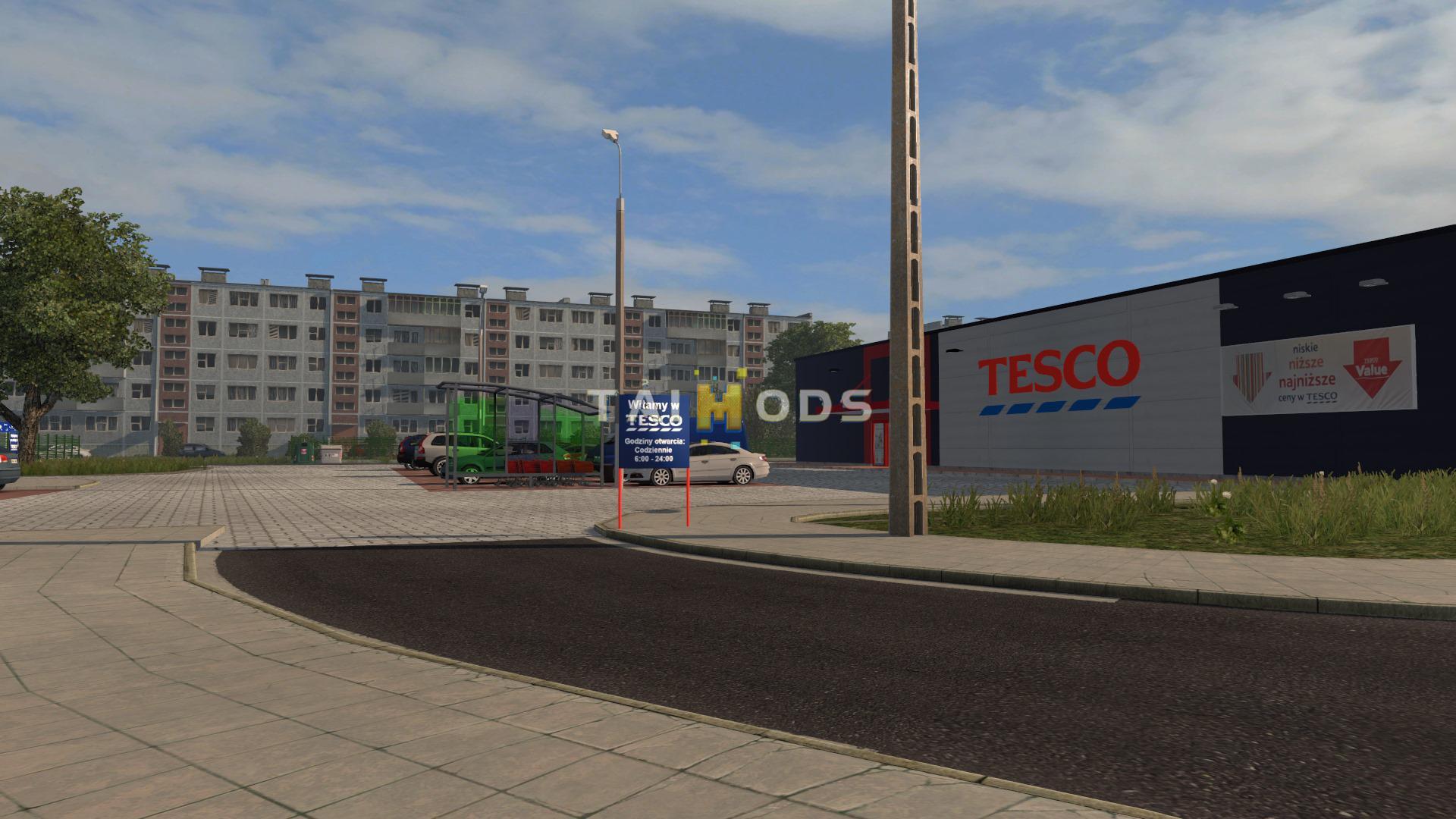 ETS2 - Fikcyjna Polska 1:5 v1.0 (1.35.X)