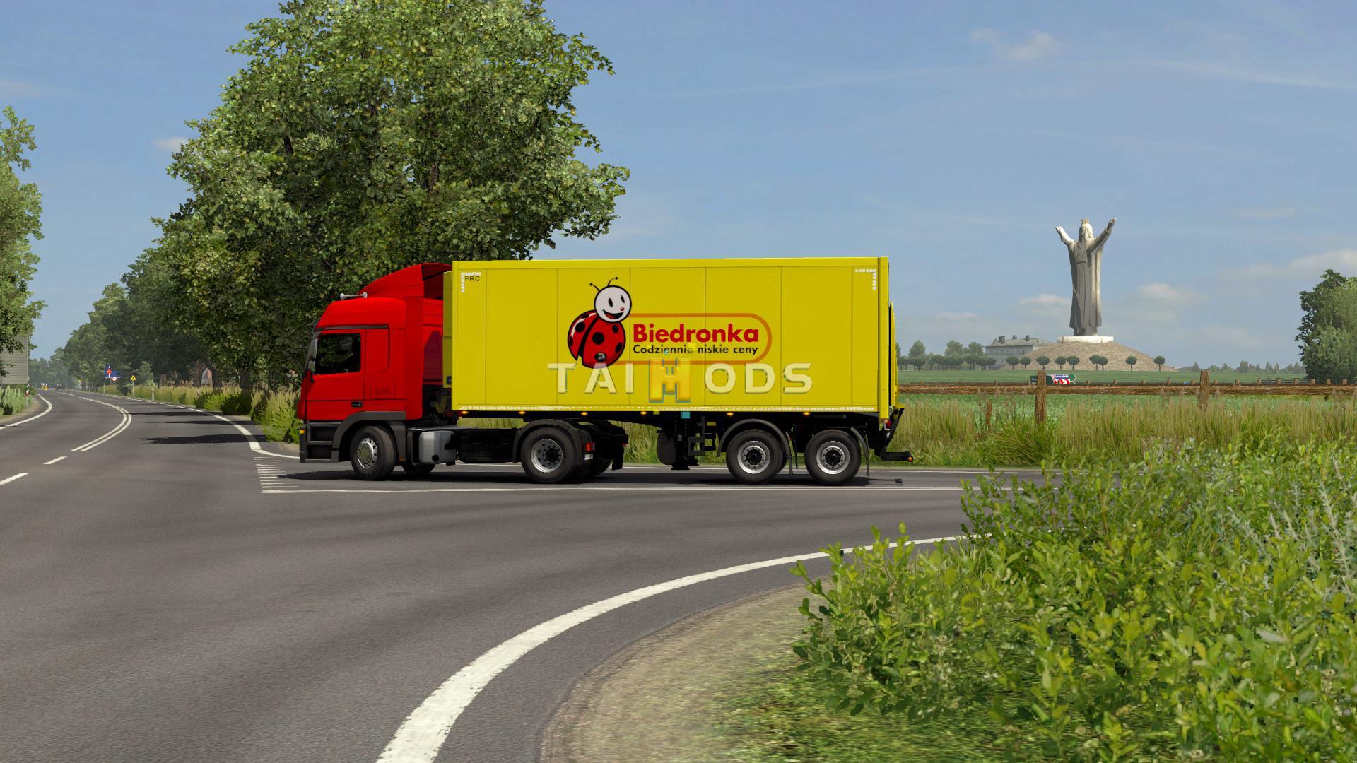 ETS2 - Fikcyjna Polska 1:5 v1.0 (1.35.X)