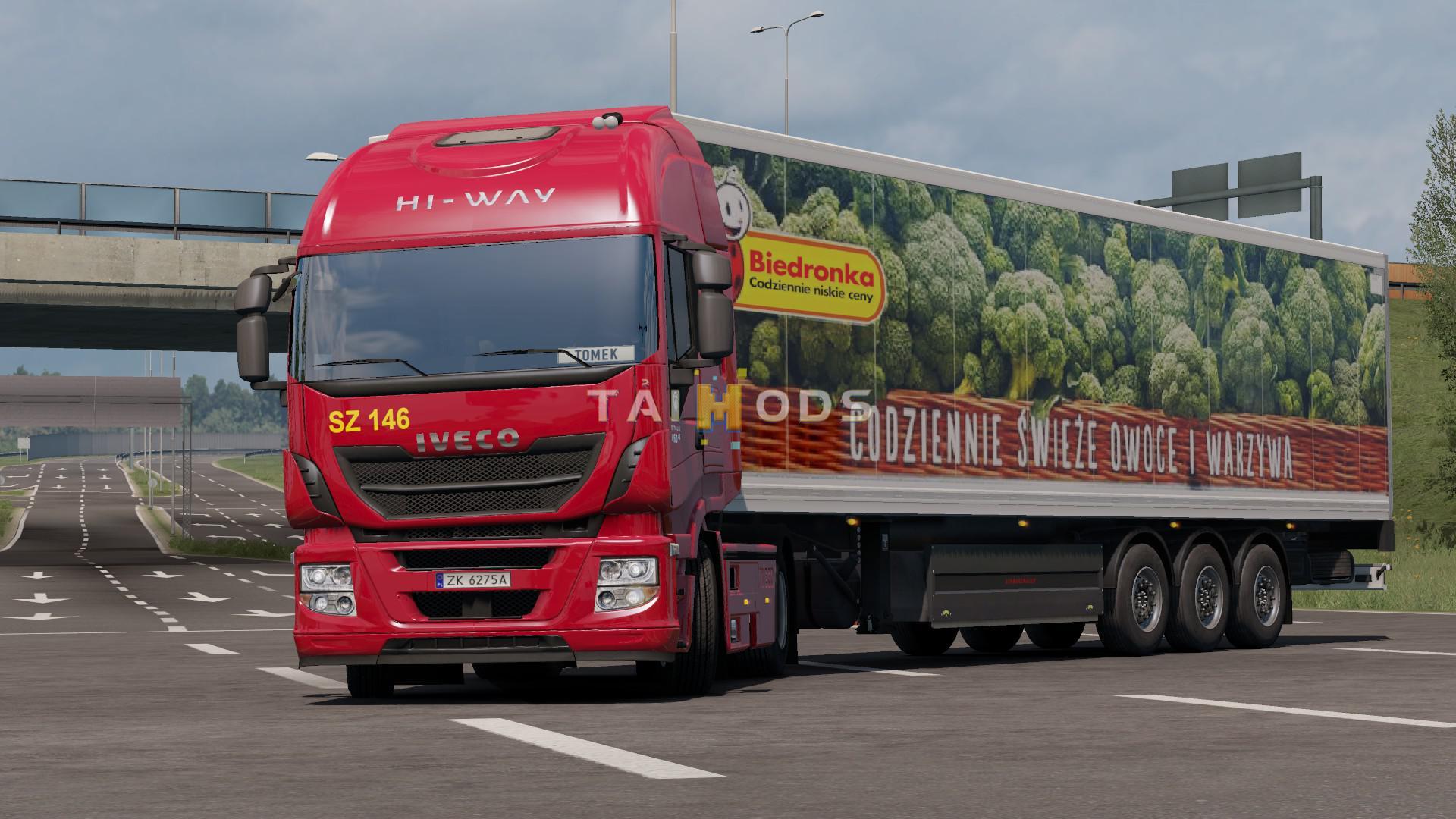 ETS2 - Fikcyjna Polska 1:5 v1.0 (1.35.X)