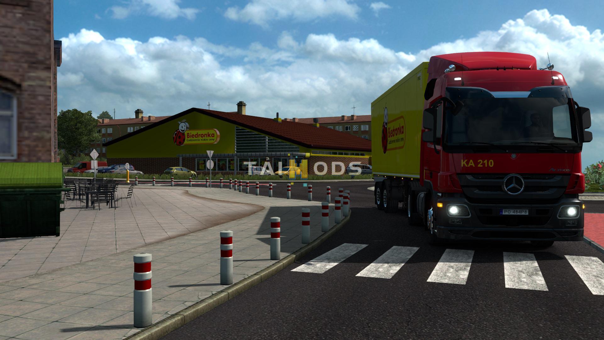 ETS2 - Fikcyjna Polska 1:5 v1.0 (1.35.X)