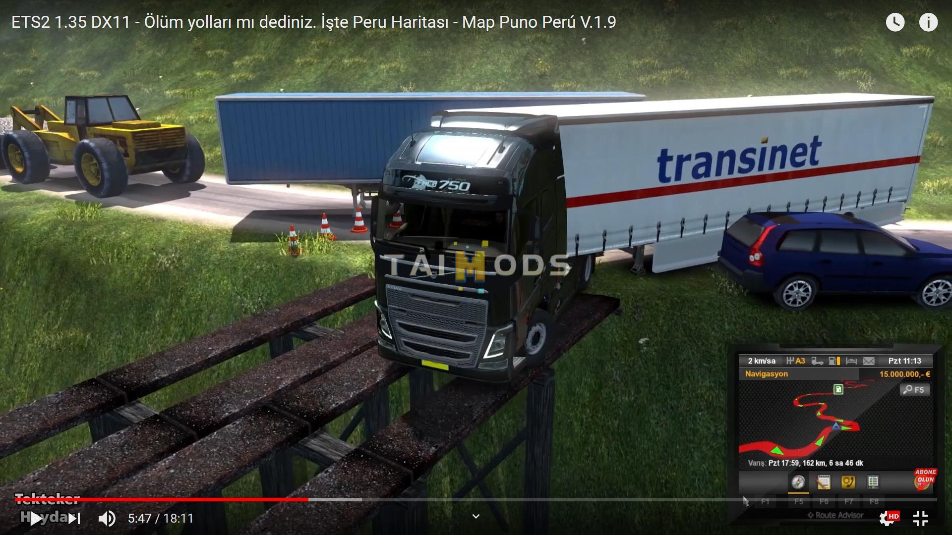 ETS2 - Map Puno Peru v1.9 DX11 (1.35.X)