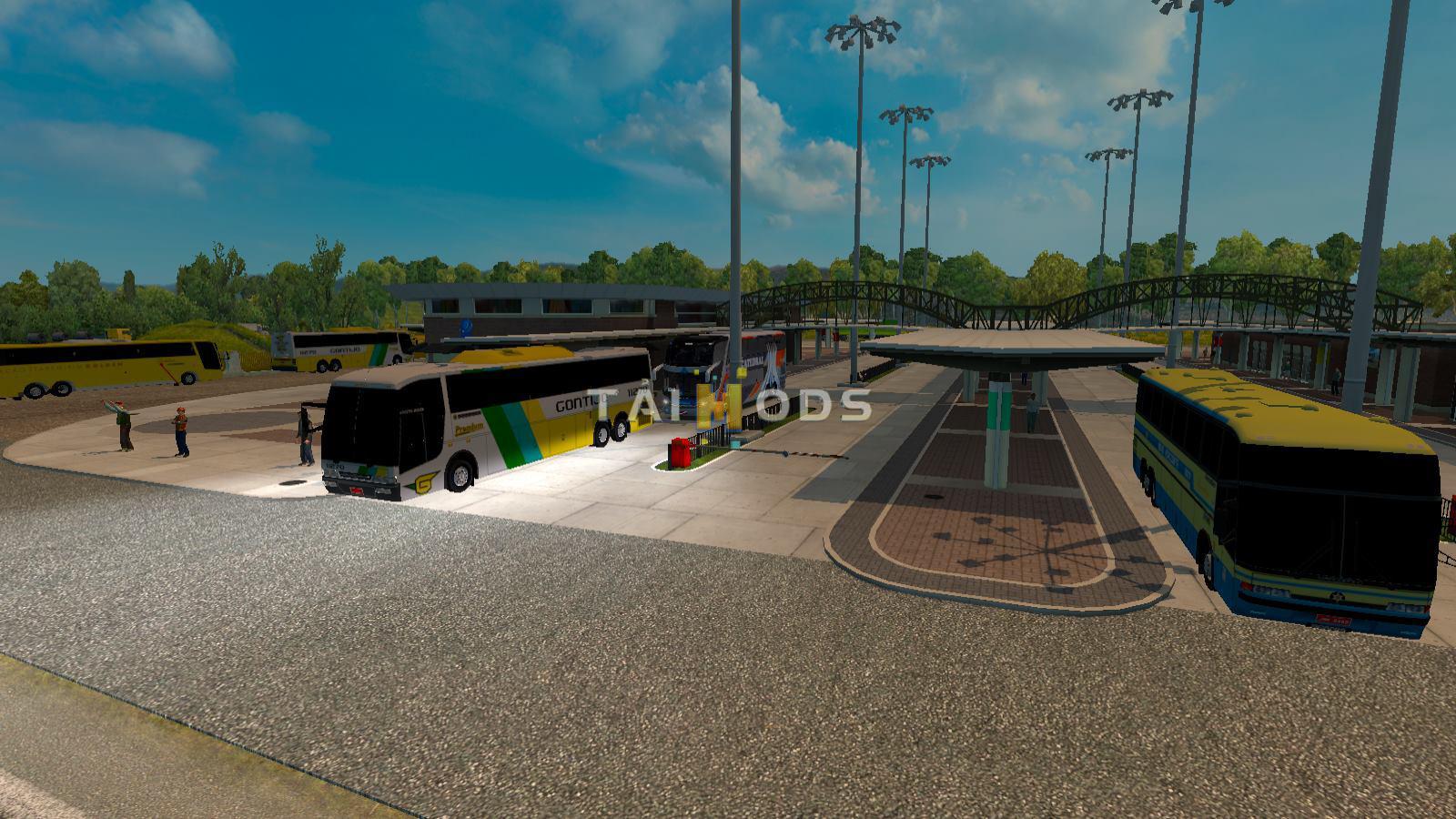 ETS2 - Mapa EAA Bus Map V5.1 (1.35.X)