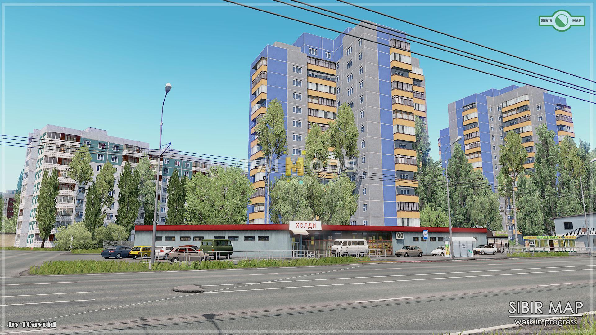 ETS2 - Sibir Map Alpha Version V0.4.1 (1.35.X)
