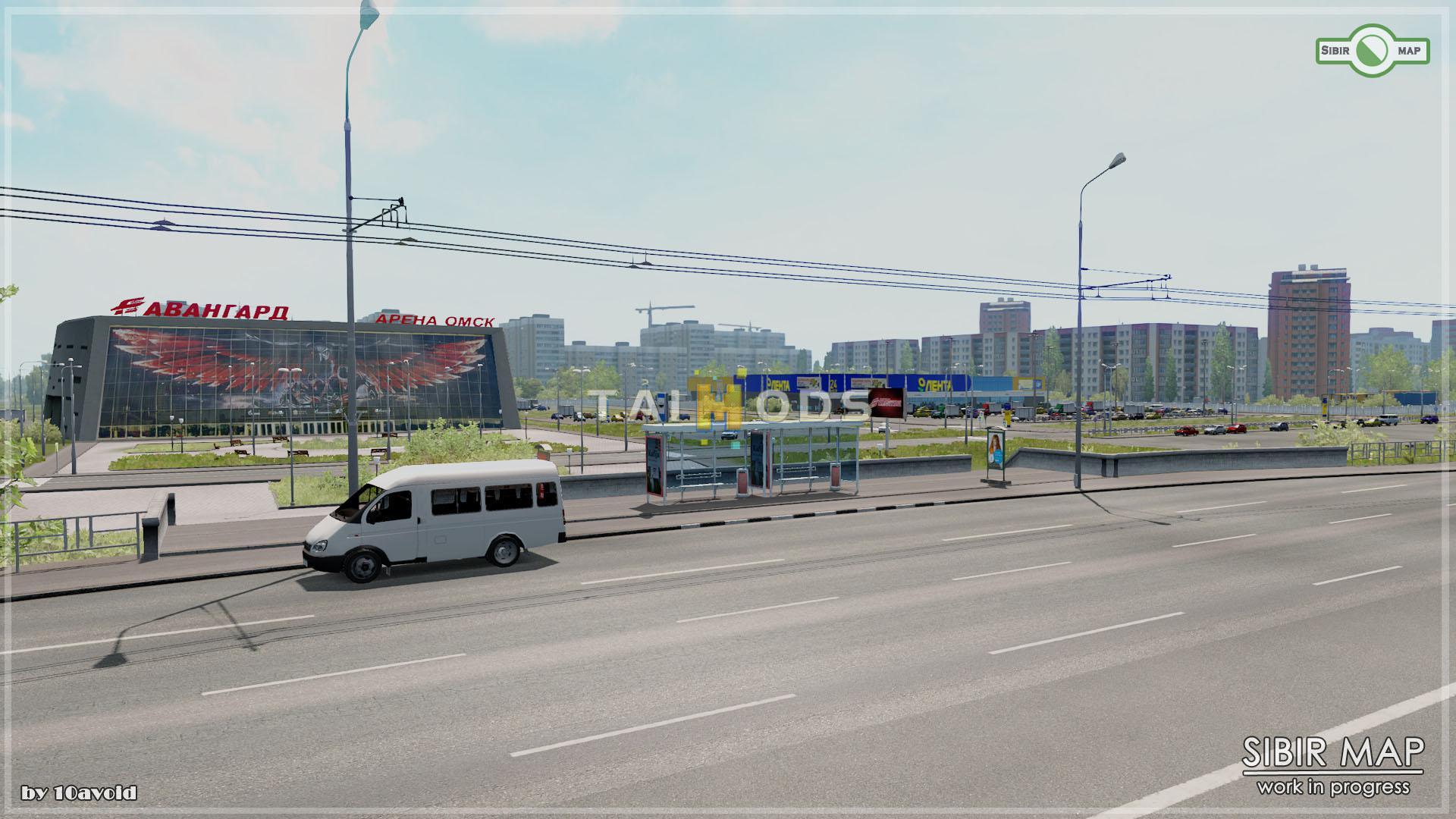 ETS2 - Sibir Map Alpha Version V0.4.1 (1.35.X)