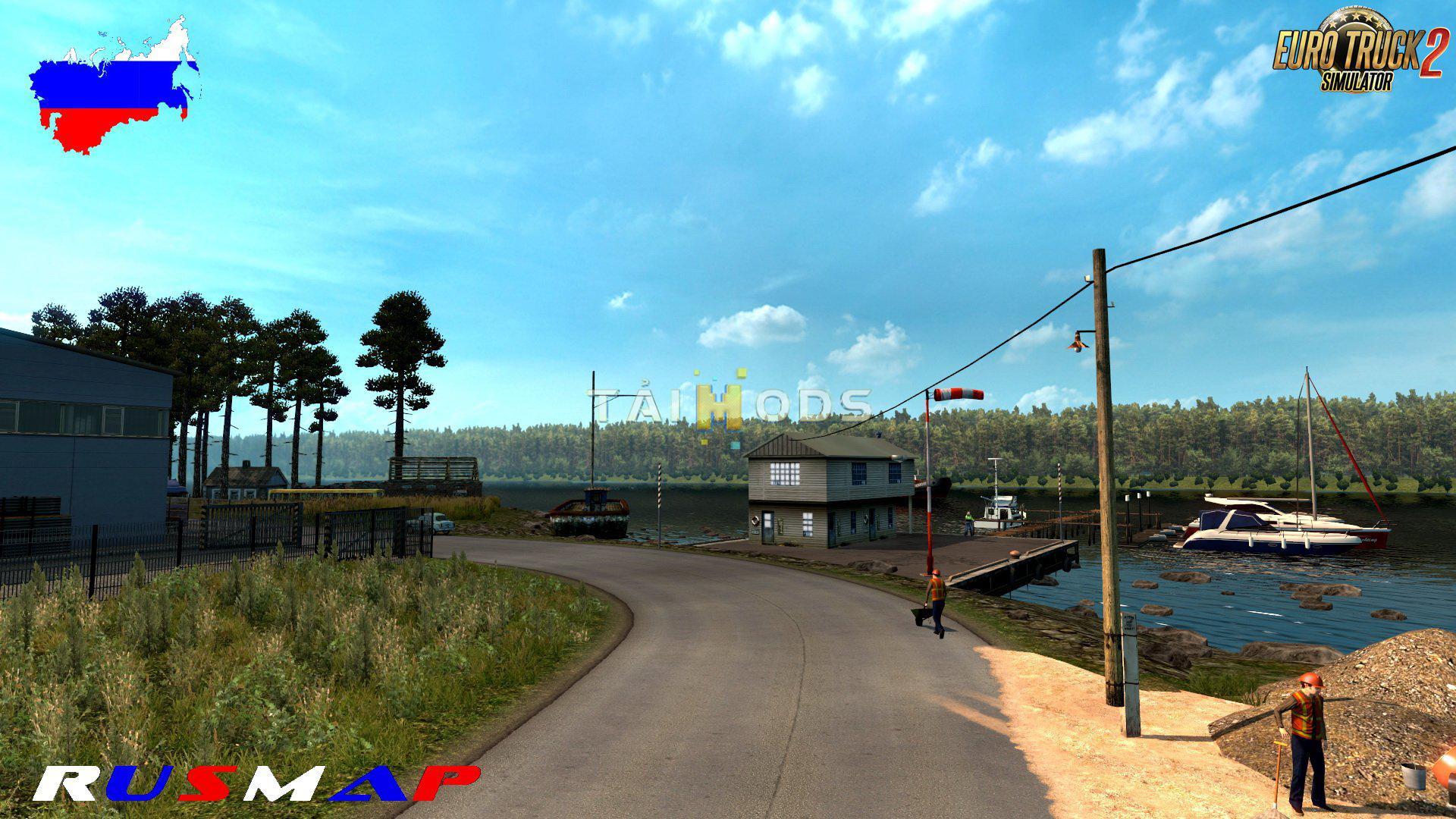 ETS2 - RusMap V1.9.0 - Fix (1.35.X)