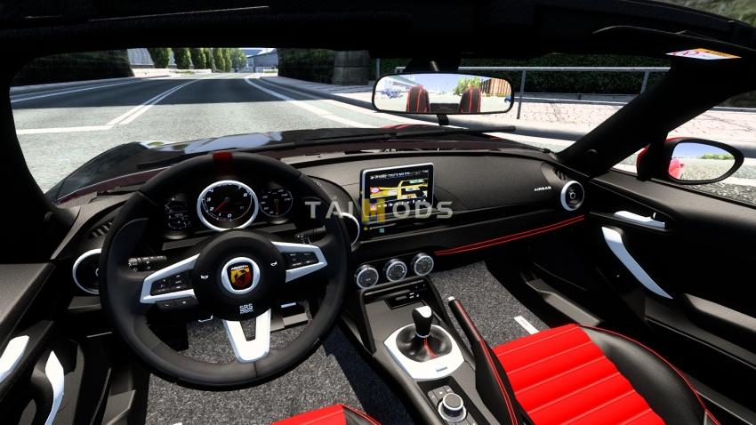 ETS2 - Fiat 124 Spider (Abarth) V1.57 (1.57.x)
