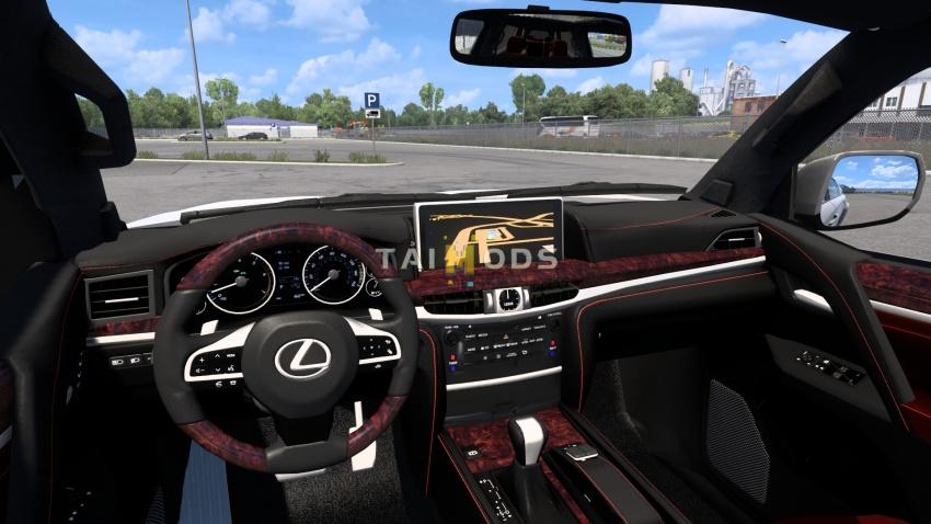 ETS2 - Lexus LX 570 Super Sport 2021 V2.8 (1.57.x)
