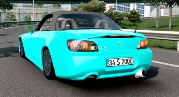 ETS2 - Honda S2000 Turquoise Blue V1.0 (1.50.x)