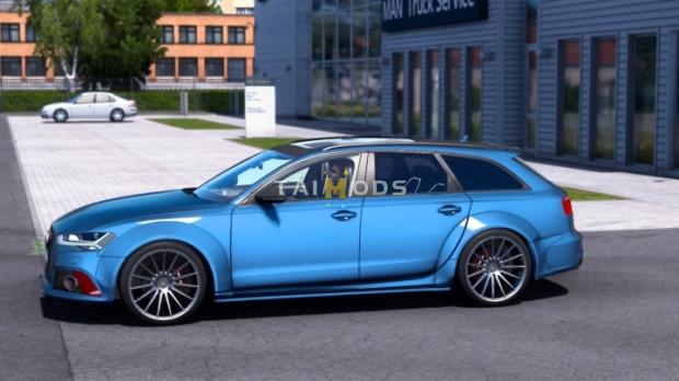 ETS2 - Audi RS6 C7 Avant 2016 V1.2 (1.50.x)