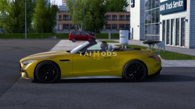 ETS2 - Mercedes SL63 AMG 2023 V1.1 (1.50.x)
