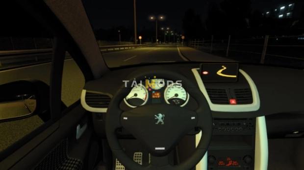 ETS2 - Peugeot 207 Sedan 2007 V1.0 (1.48.x)