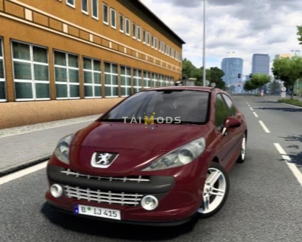 ETS2 - Peugeot 207 Sedan 2007 V1.0 (1.48.x)