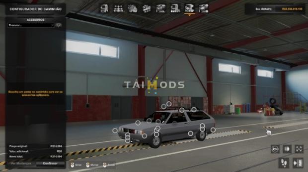 ETS2 - Volkswagen Parati 1994 (1.48.x)