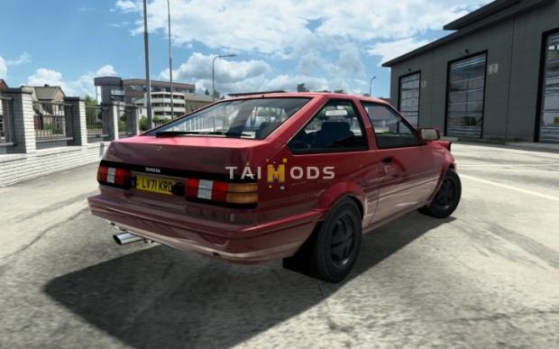 ETS2 - Toyota Sprinter Trueno AE86 V2.4 (1.47.x)