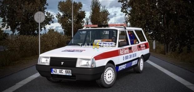 ETS2 - Tofas Kartal Emergeny Service (1.46.x)