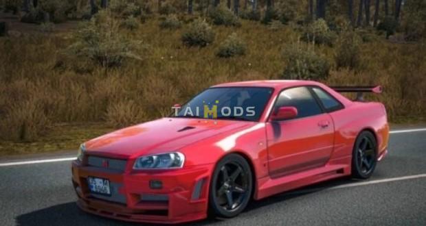 ETS2 - Nissan Skyline GT-R R34 (1.45.x)
