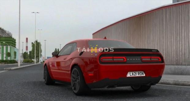 ETS2 - Dodge Challenger SRT 2018 V1.1 (1.45.x)