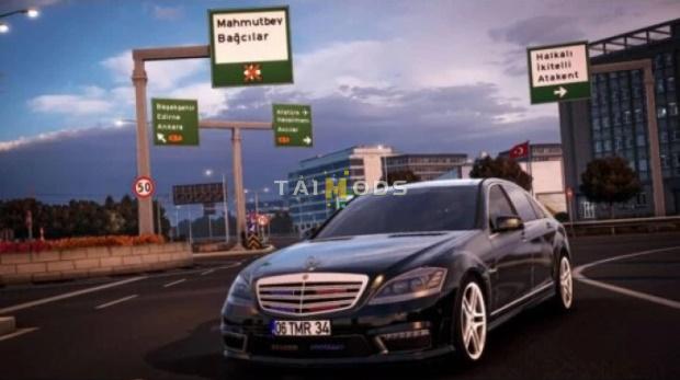 ETS2 - Mercedes S-Class W221 (1.45.x)