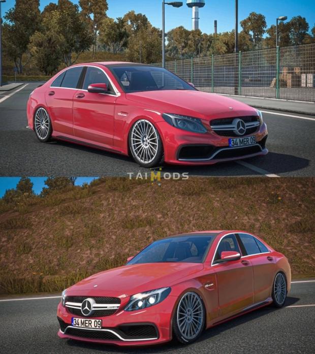 ETS2 - Mercedes AMG C63 S 2017 (1.44.x)