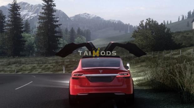 ETS2 - Tesla Model X Animation Doors (1.44.x)