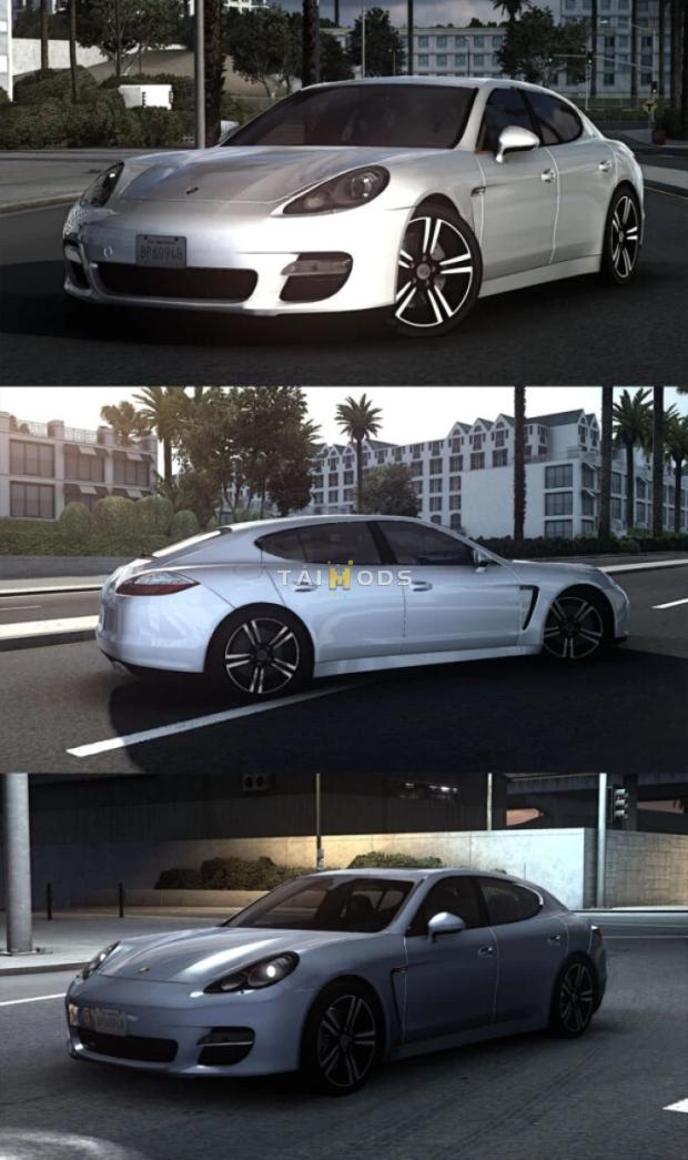 ETS2 - Porsche Panamera Turbo 970 2010 V7.2 (1.44.x)