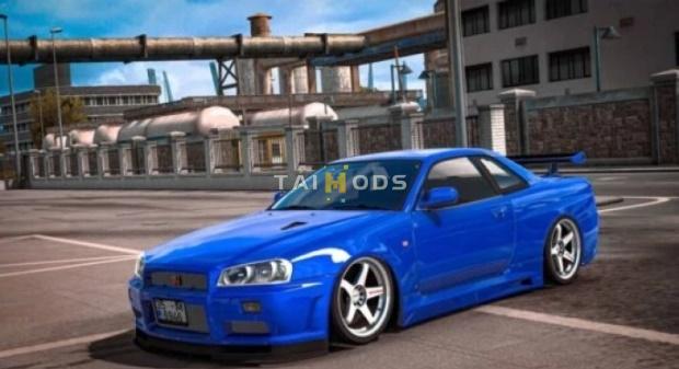 ETS2 - Nissan Skyline GTR R34 (1.44.x)